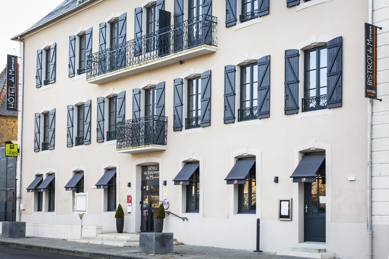 Logis Hotel Du Morvan - Restaurant La Table De Jerome Luzy Exterior photo